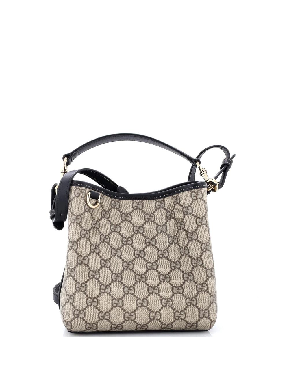 Gucci Gg Emblem Bucket Bag Coated #303595G23B